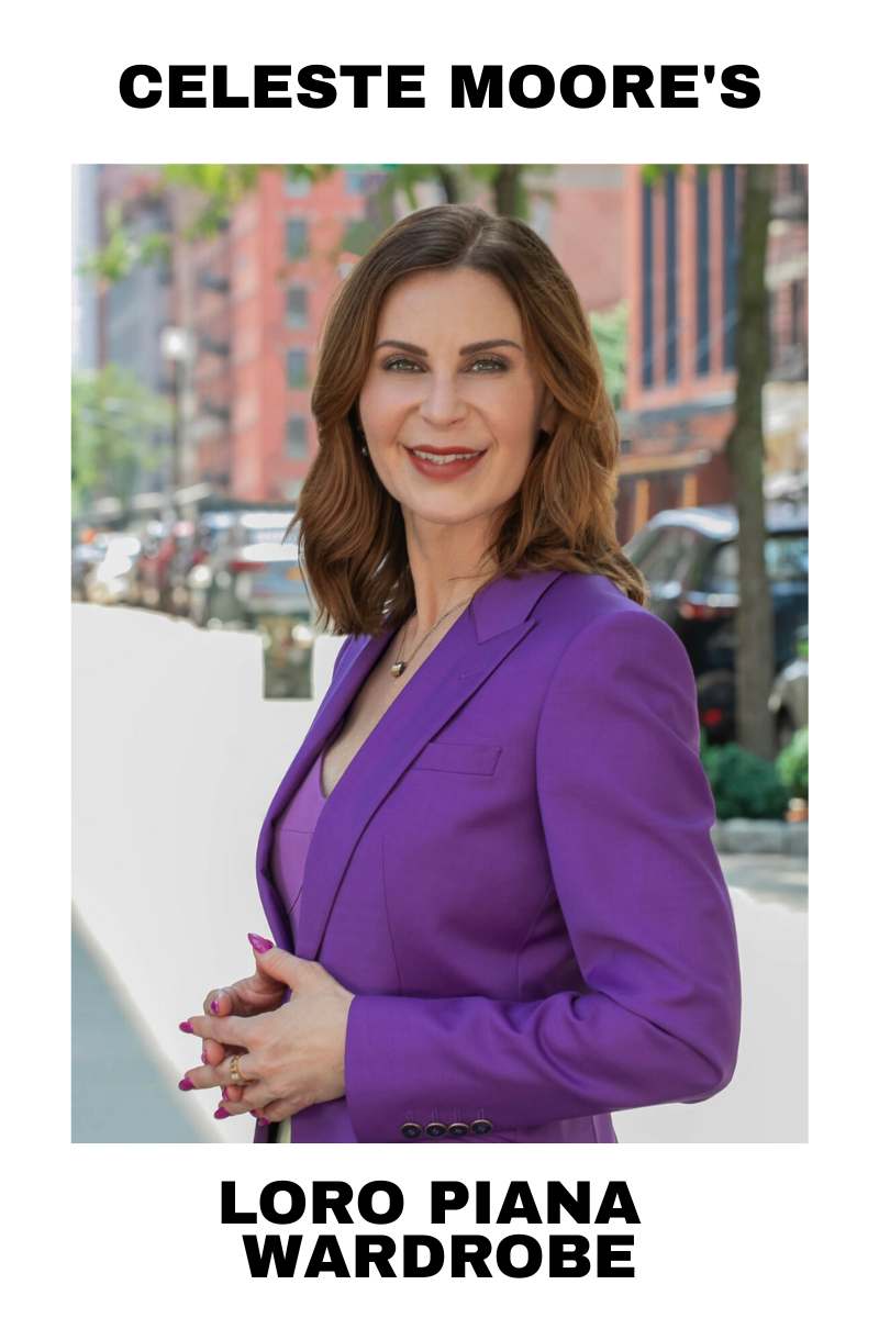 Celeste Moore x Loro Piana: How Color Analysis Transforms Executive Presence Through Suiting