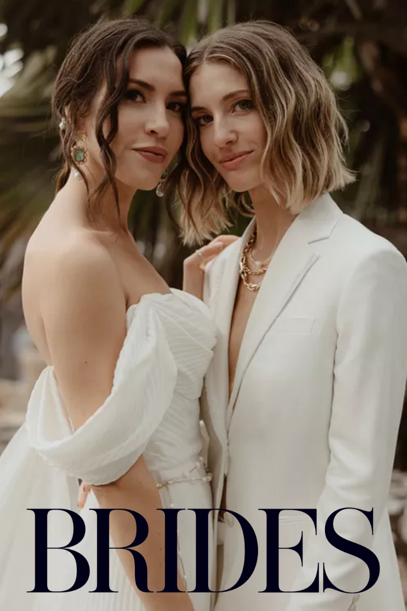 BRIDES: A Quiet Beach Town in Mexico Was the Backdrop for This Couple's Globally-Inspired Destination Wedding
