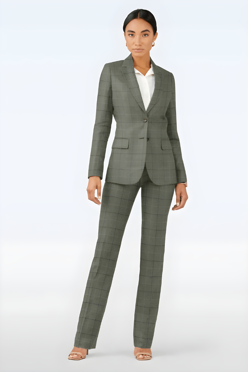 How To Style A Women's Windowpane Suit For Every Occasion