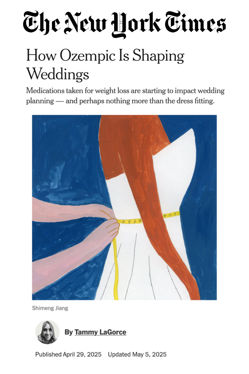 NYTimes - How Ozempic Is Shaping Weddings