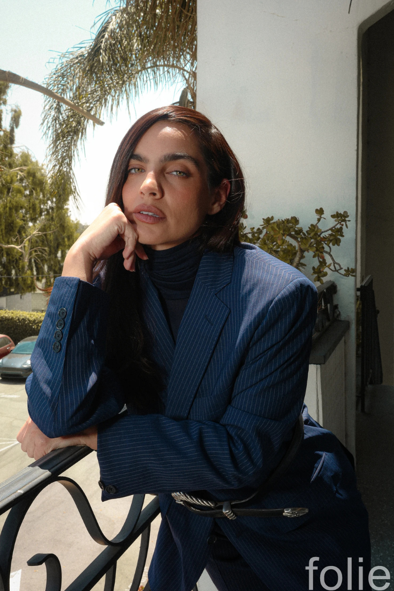 FOLIE: MARÍA GABRIELA DE FARÍA IN THE TAILORY NEW YORK