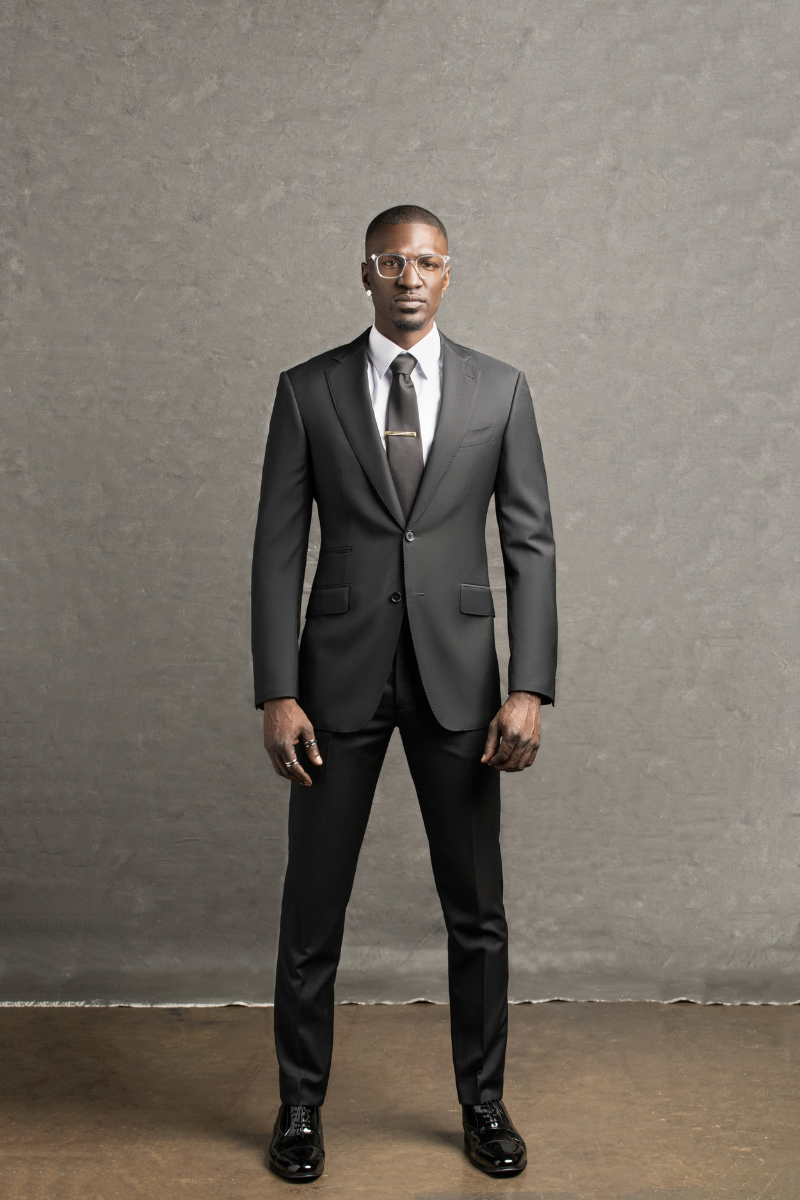 Man in Custom Suit