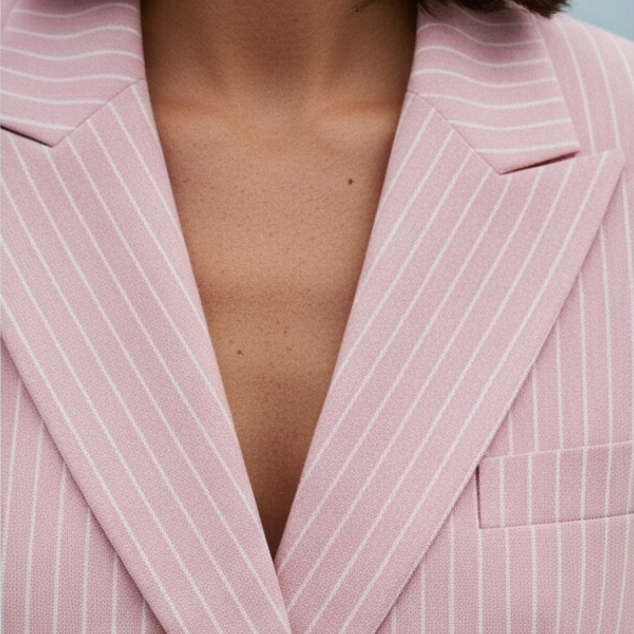 Baby Pink Oversized Blazer