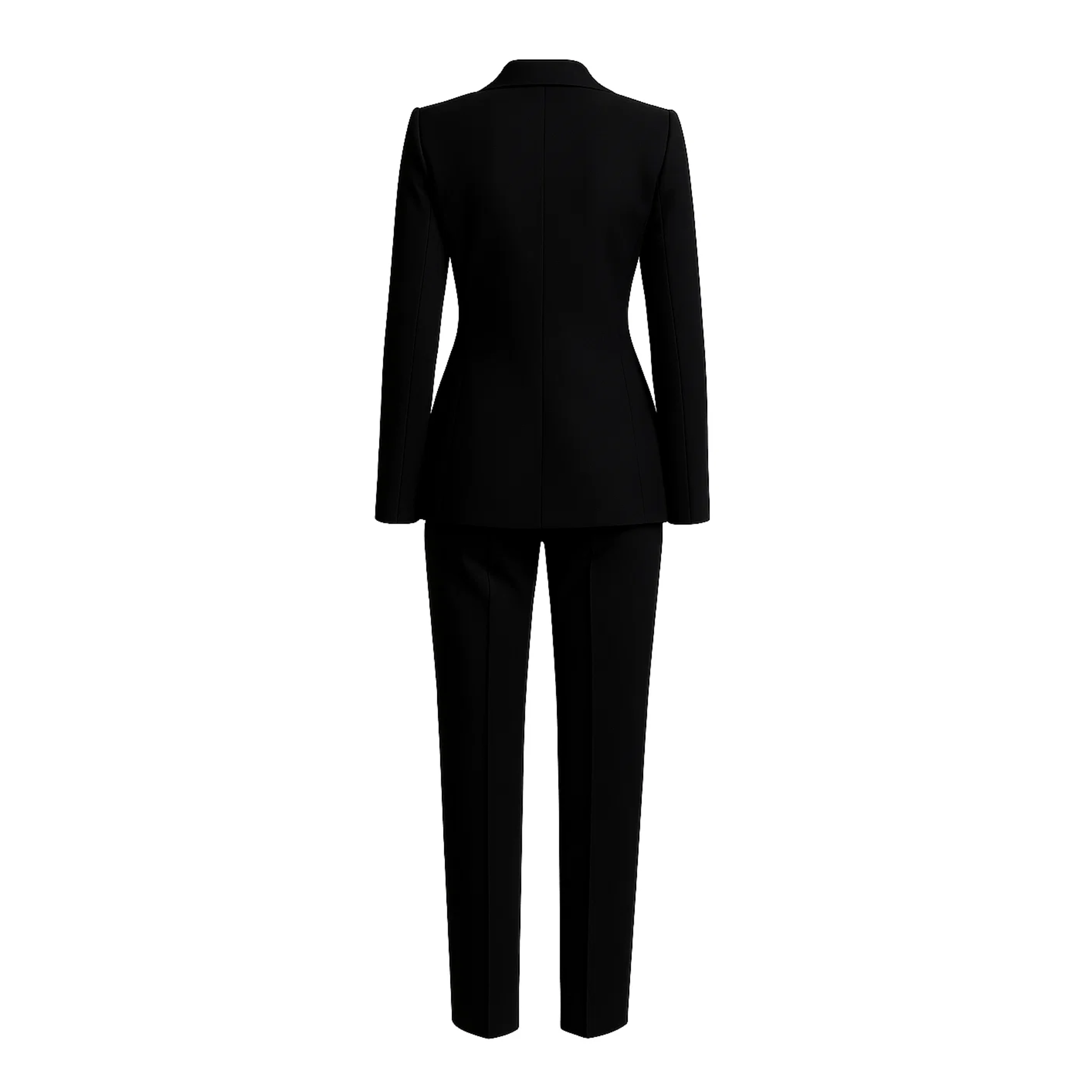 Women's Wearhouse | Black Fitted Wedding Suit