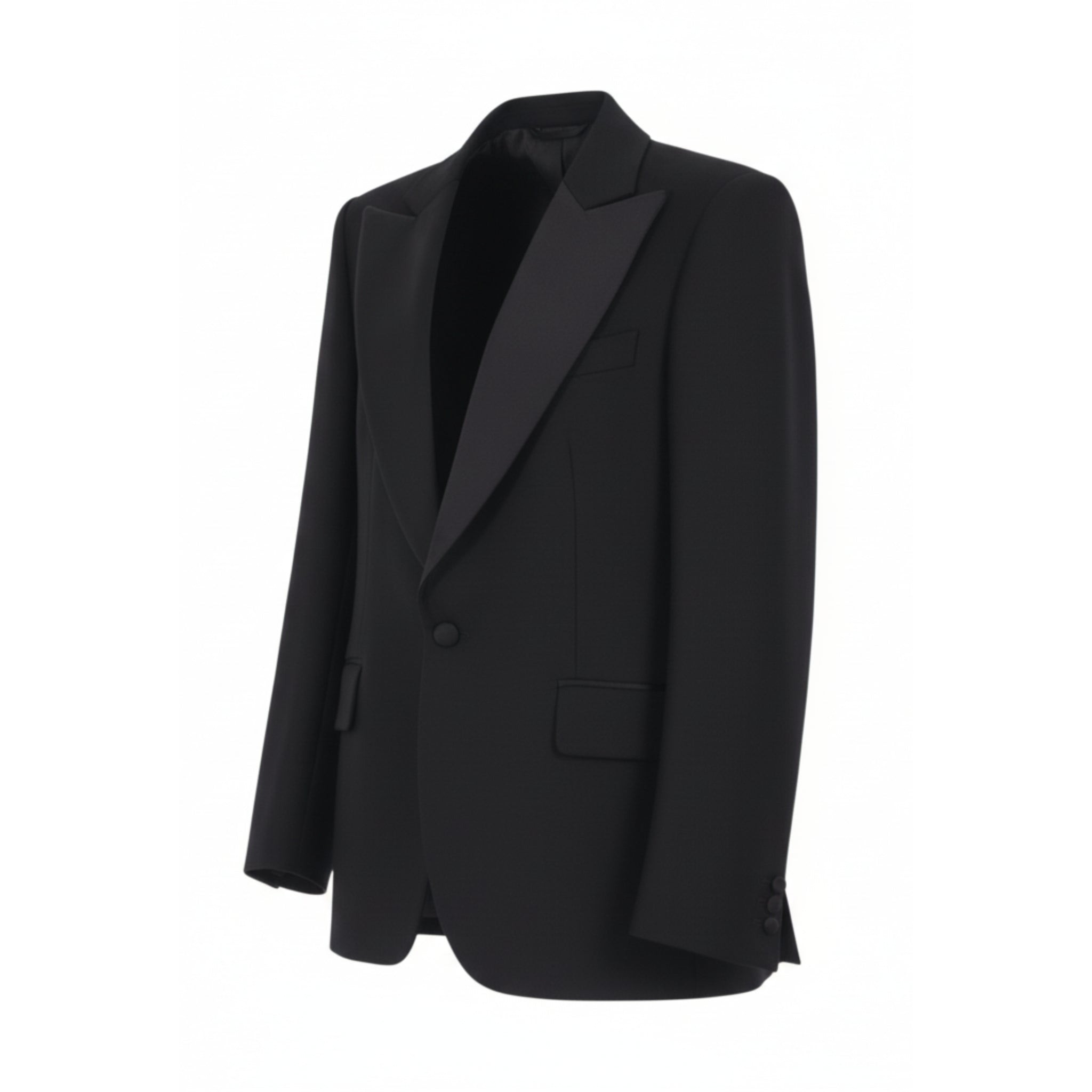The Essential Black Tuxedo Blazer