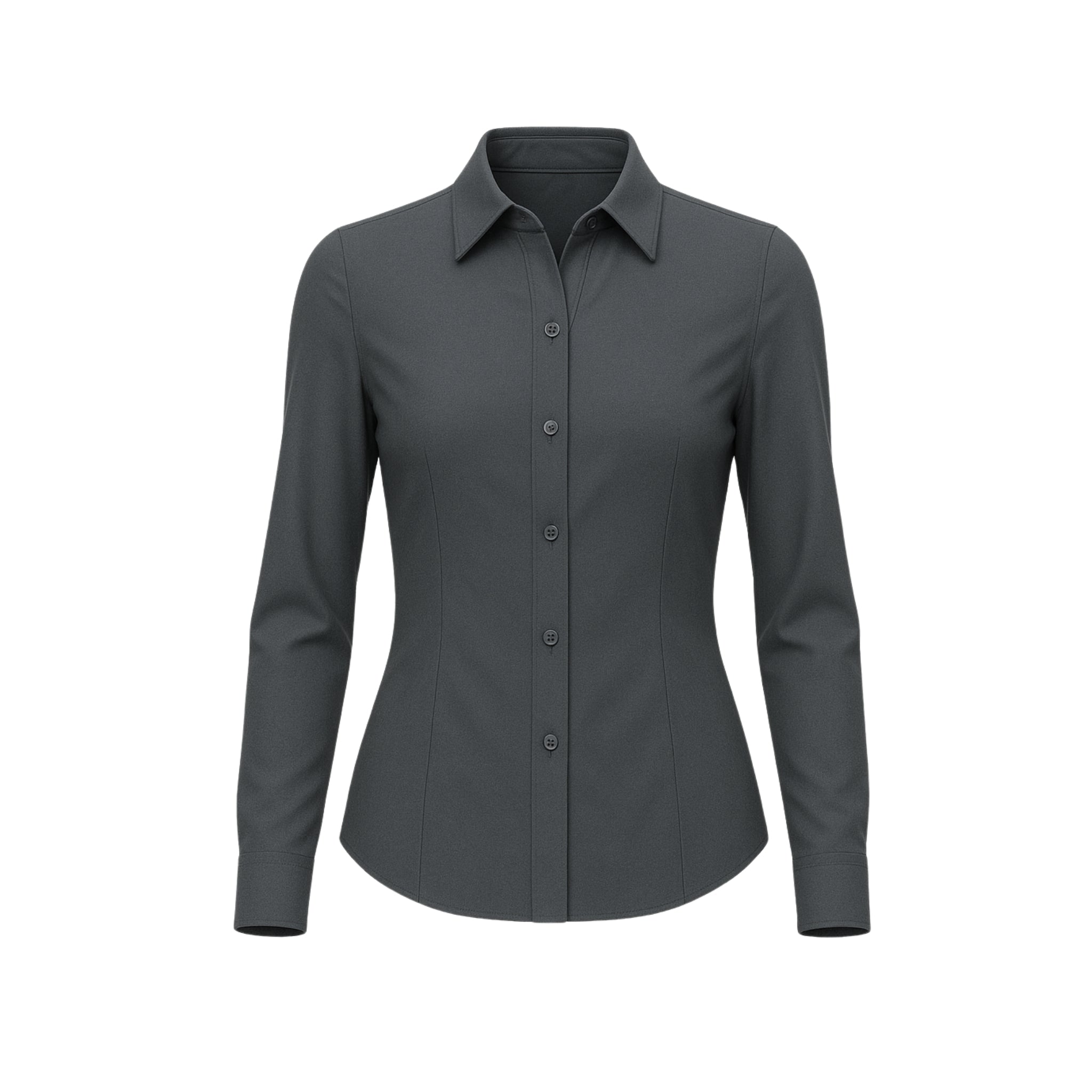 Women's Slate Gray Vegan Blouse