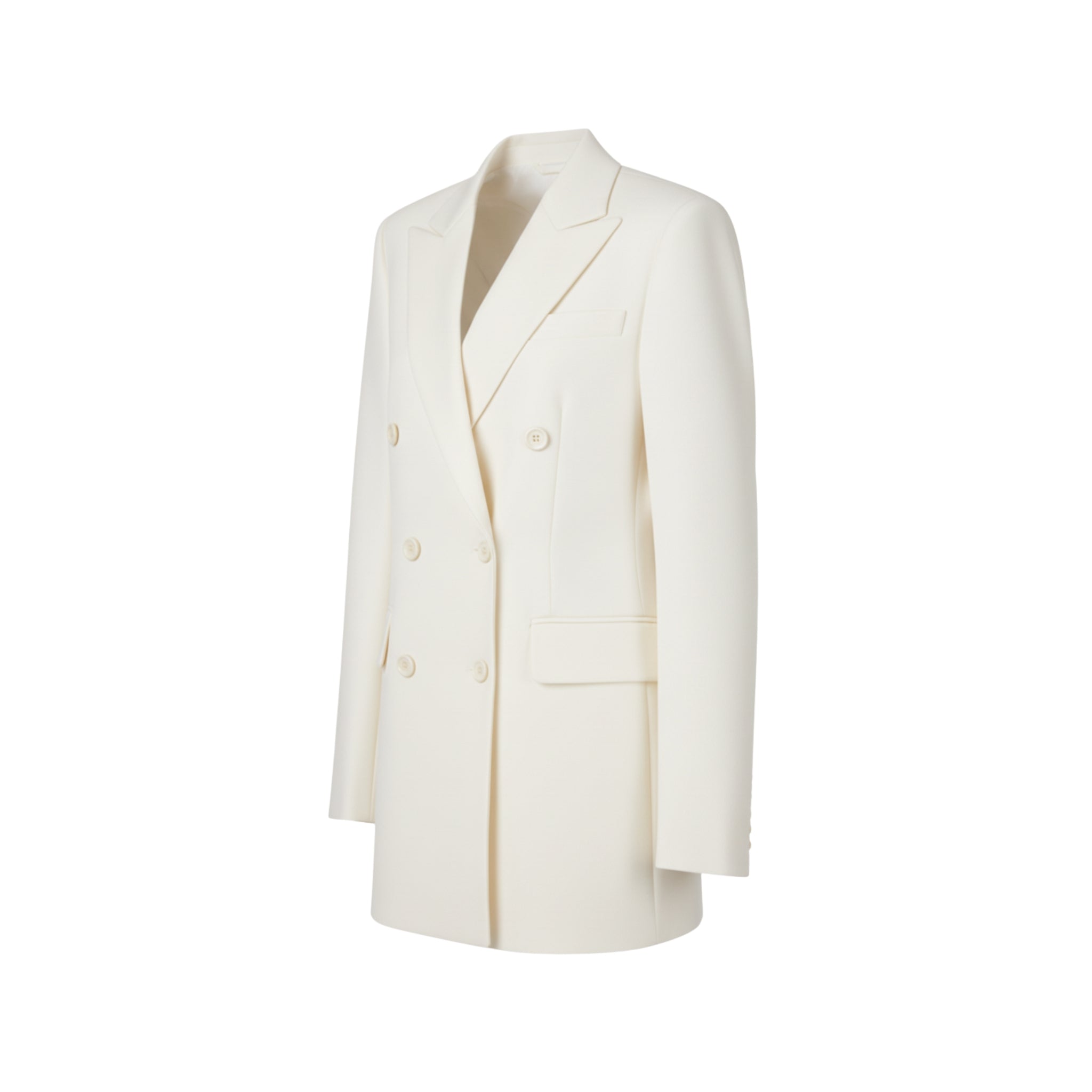 The Ivory Double-Breasted Blazer