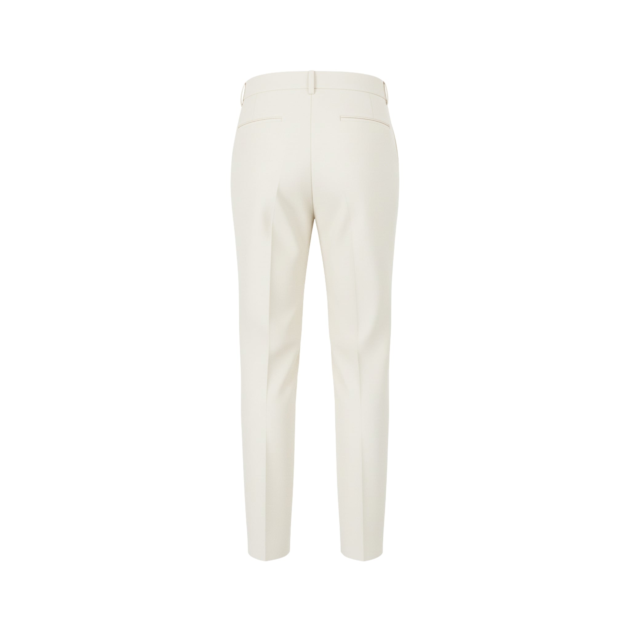 The Ivory Slim-Fit Trousers