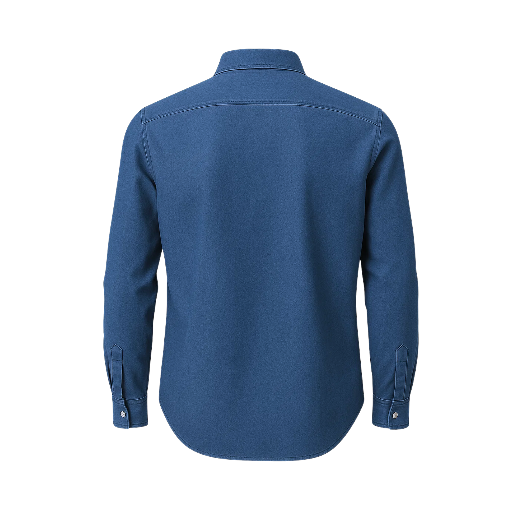 Men's Blue Denim Casual Shirt