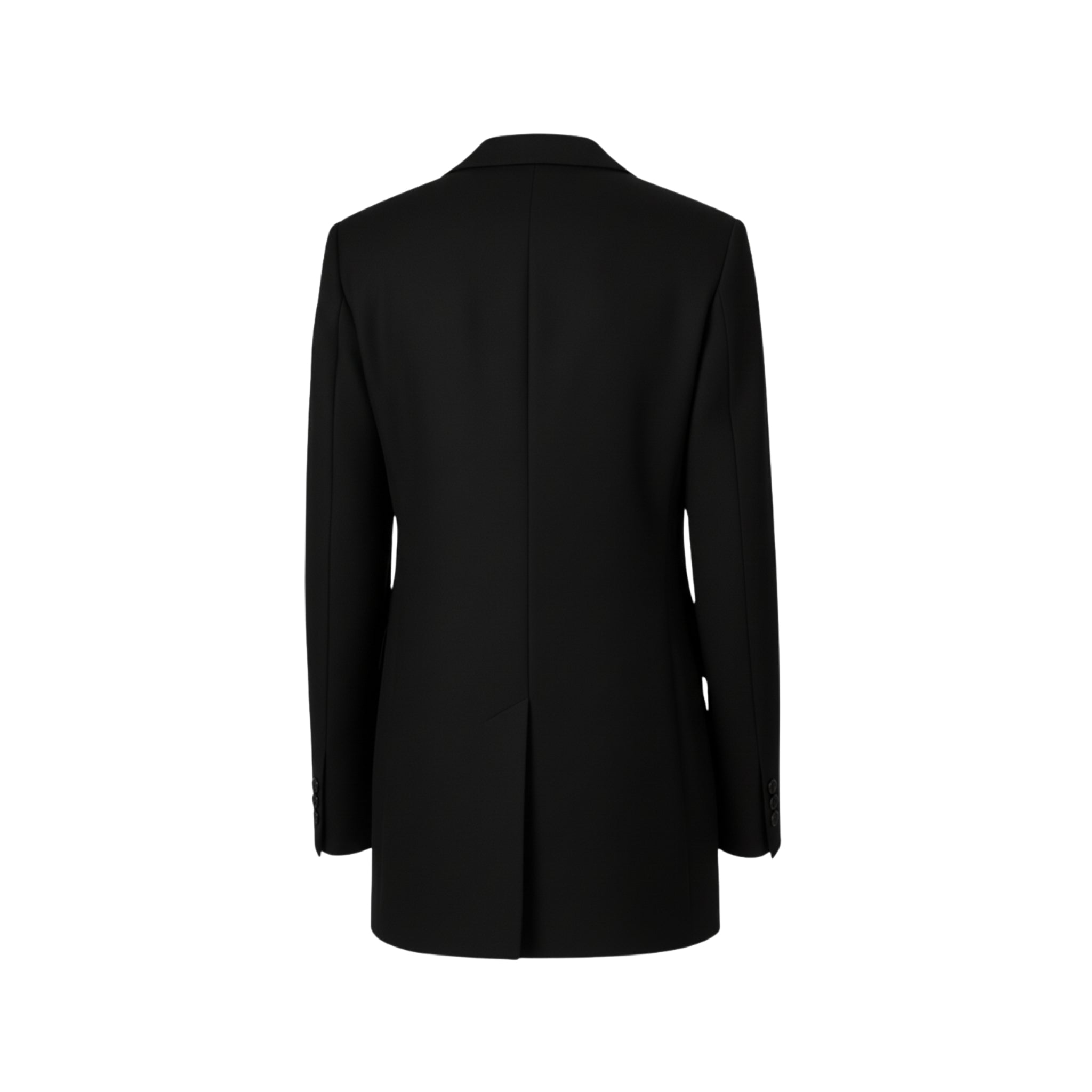The Black Double-Breasted Blazer