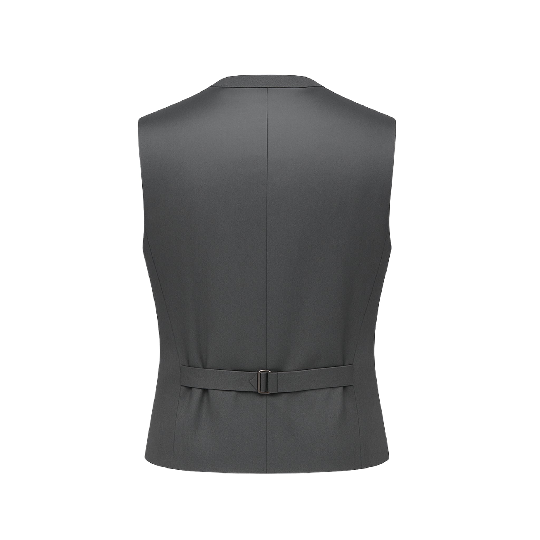 Men's Slate Gray Wool Vest