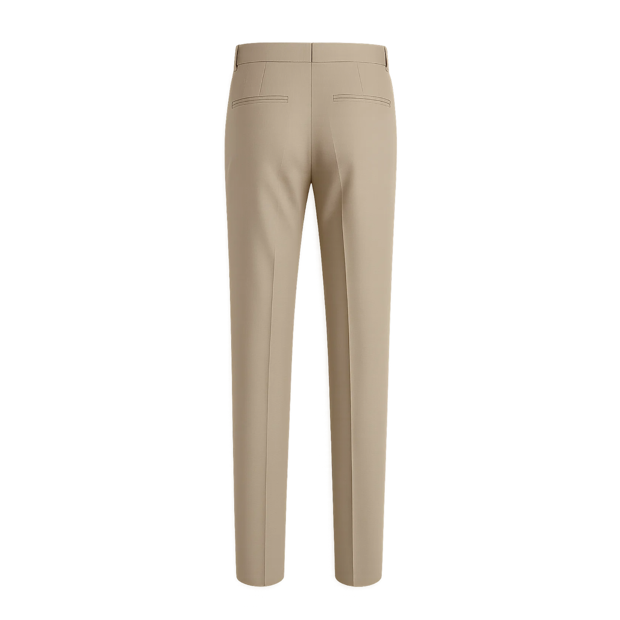 Men's Loro Piana Cricket Club Beige Fresco Wool Trousers