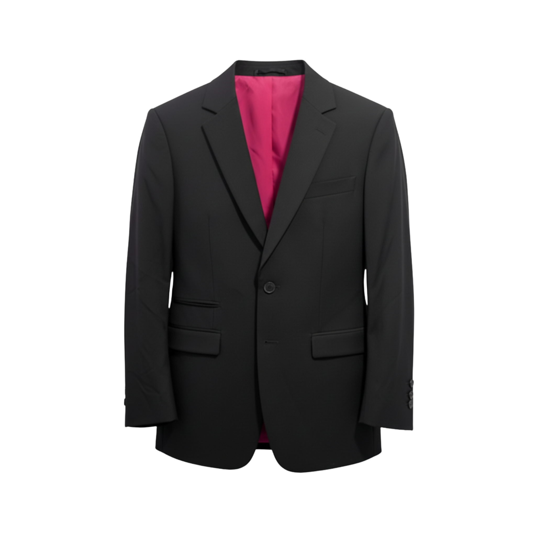 Black Jacket with Pink Lining