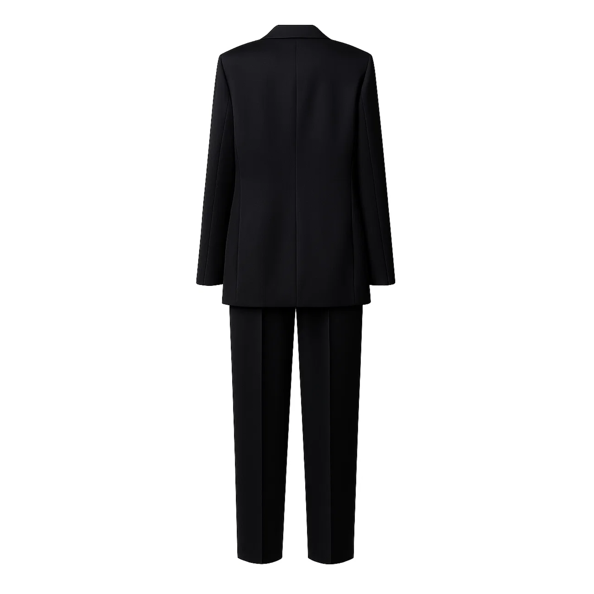 Women's Black Oversized Wedding Suit