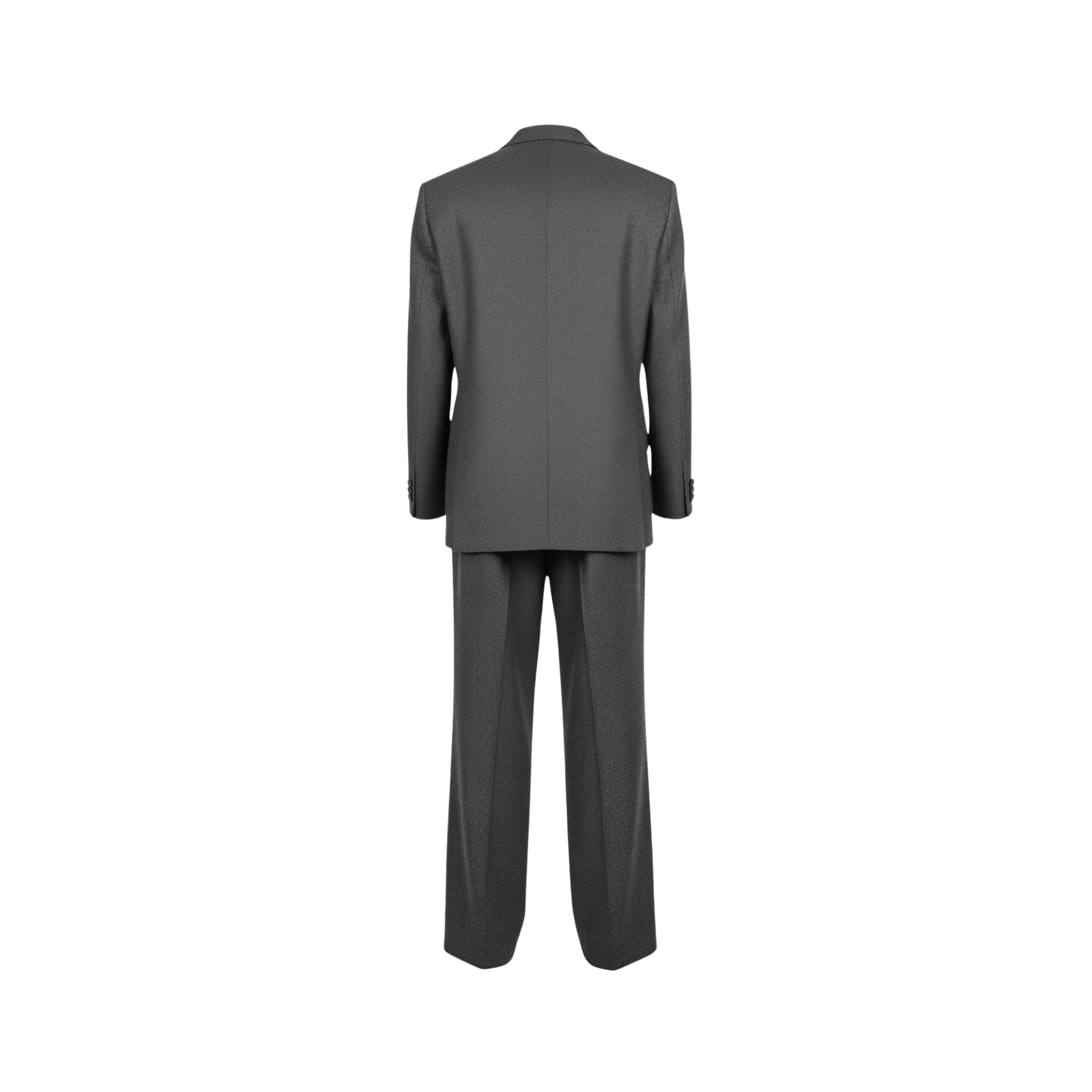 Heather Charcoal Oversized Suit Set
