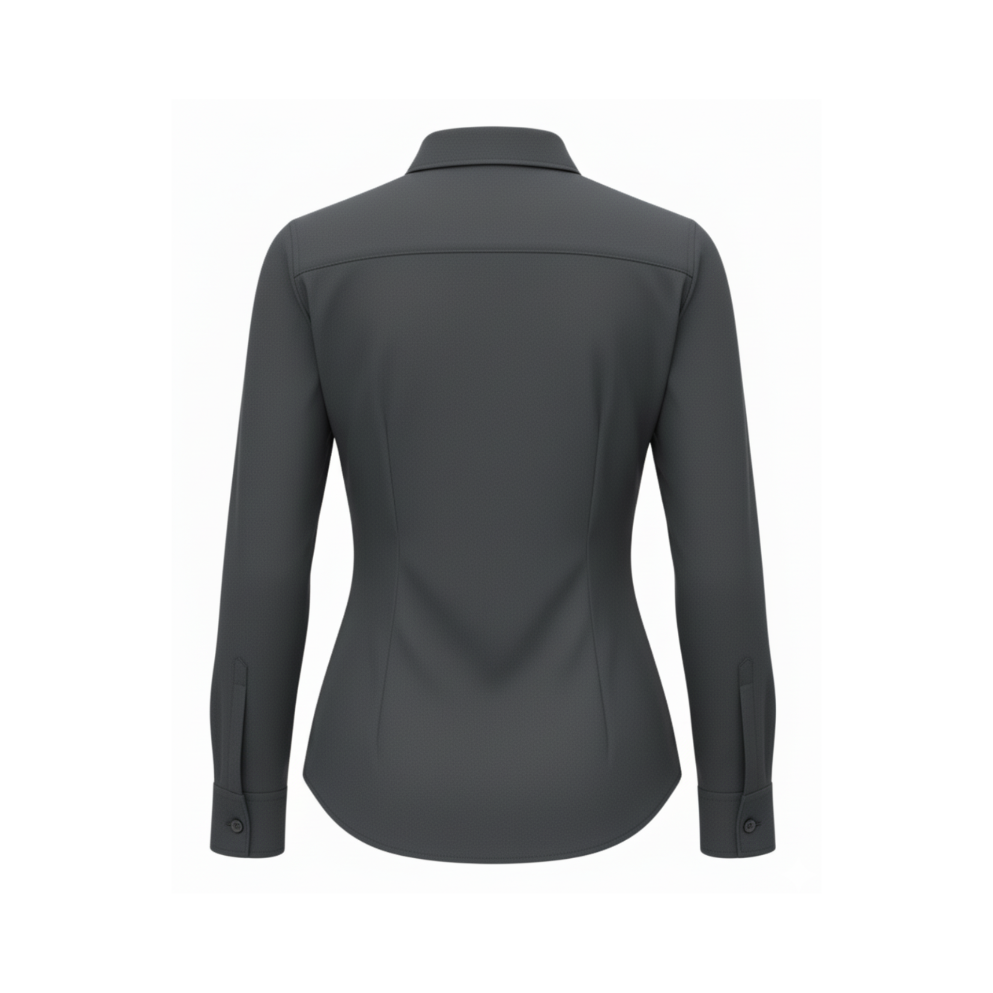 Women's Slate Gray Vegan Blouse