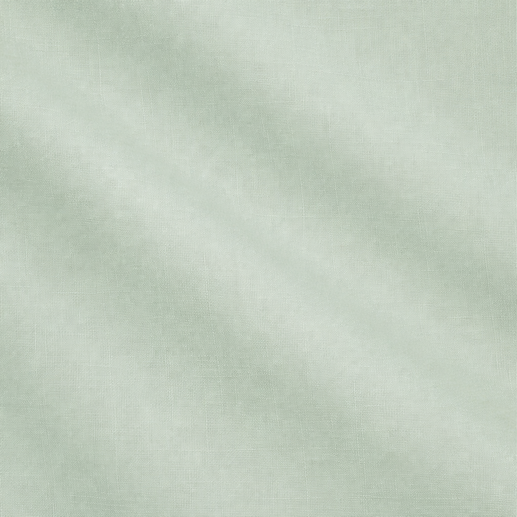 Sage green cotton poplin swatch close up