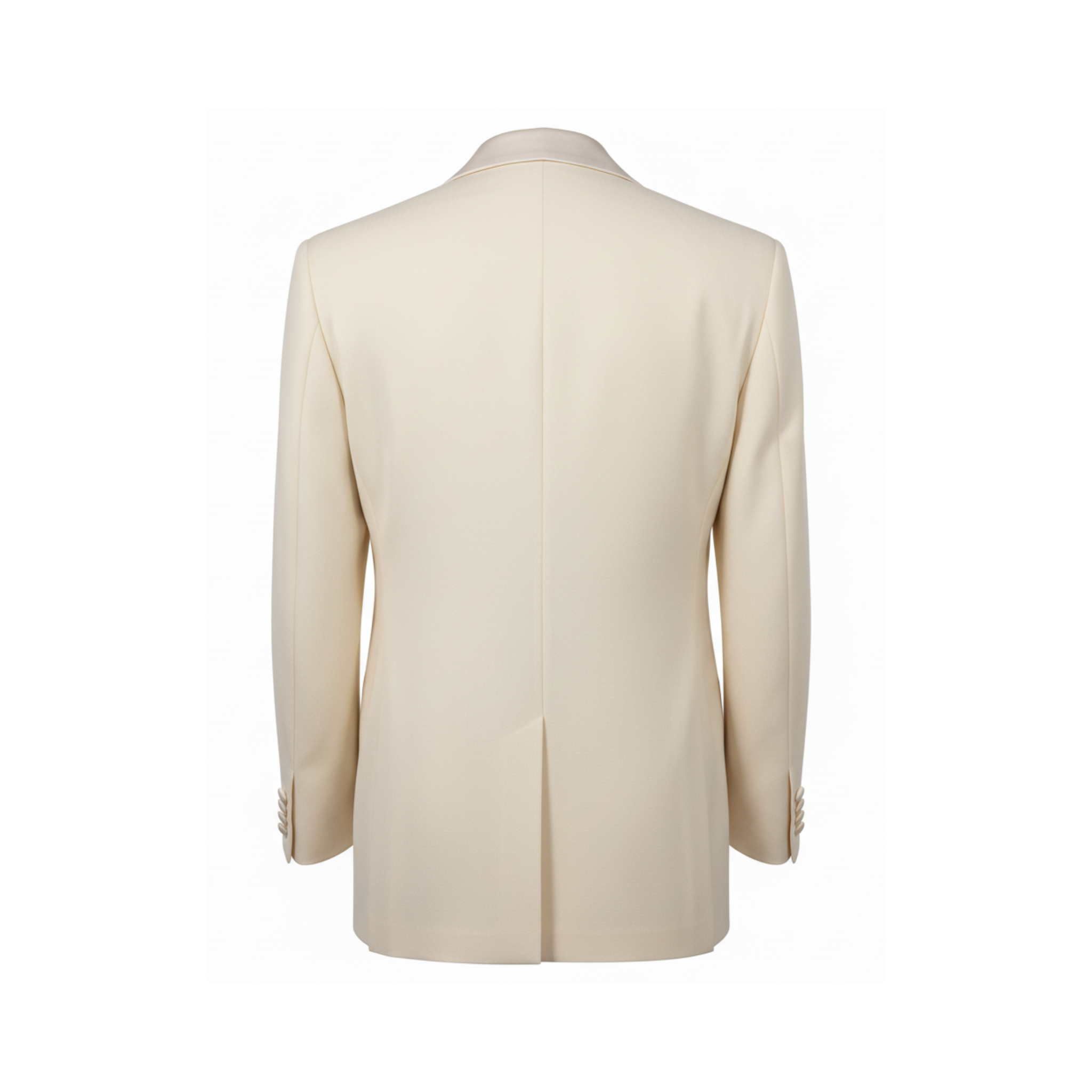 Tailory ivory tailored jacket back view