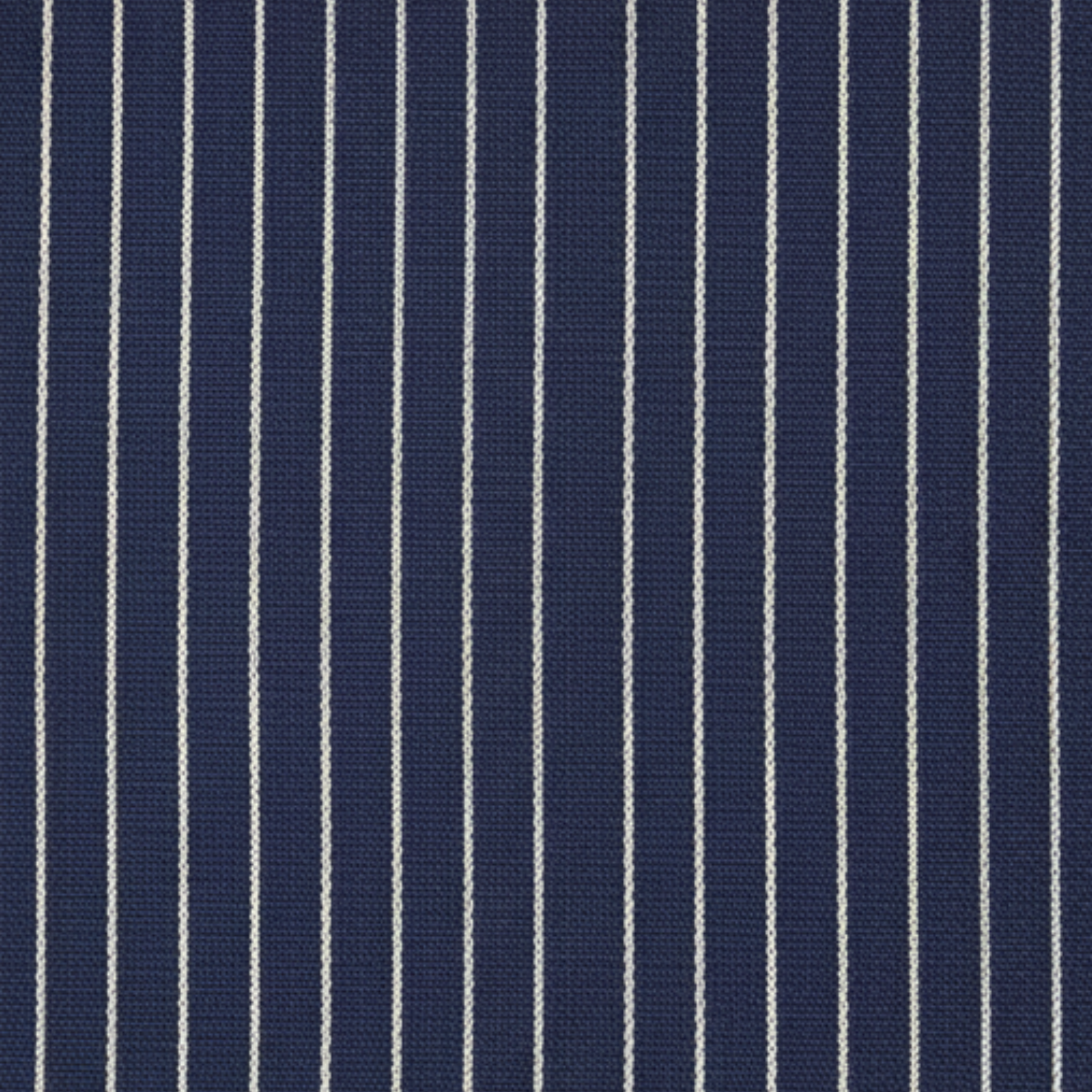 Tailory black Italian wool pinstripe fabric swatch
