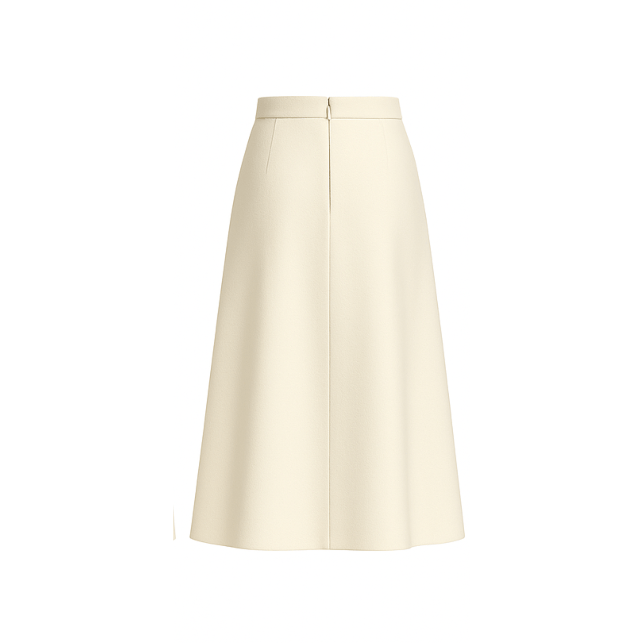 High - Waisted A - Line Midi Skirt - Skirt - The Tailory New York