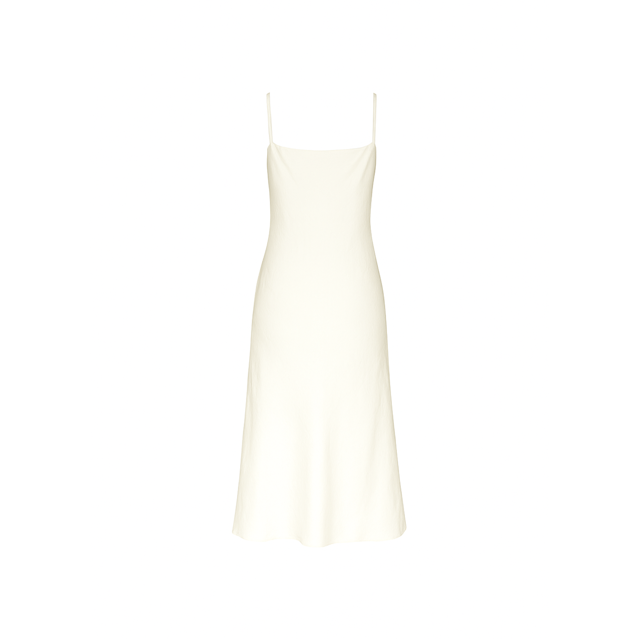 High - Waisted Midi Slip Dress - Dress - The Tailory New York