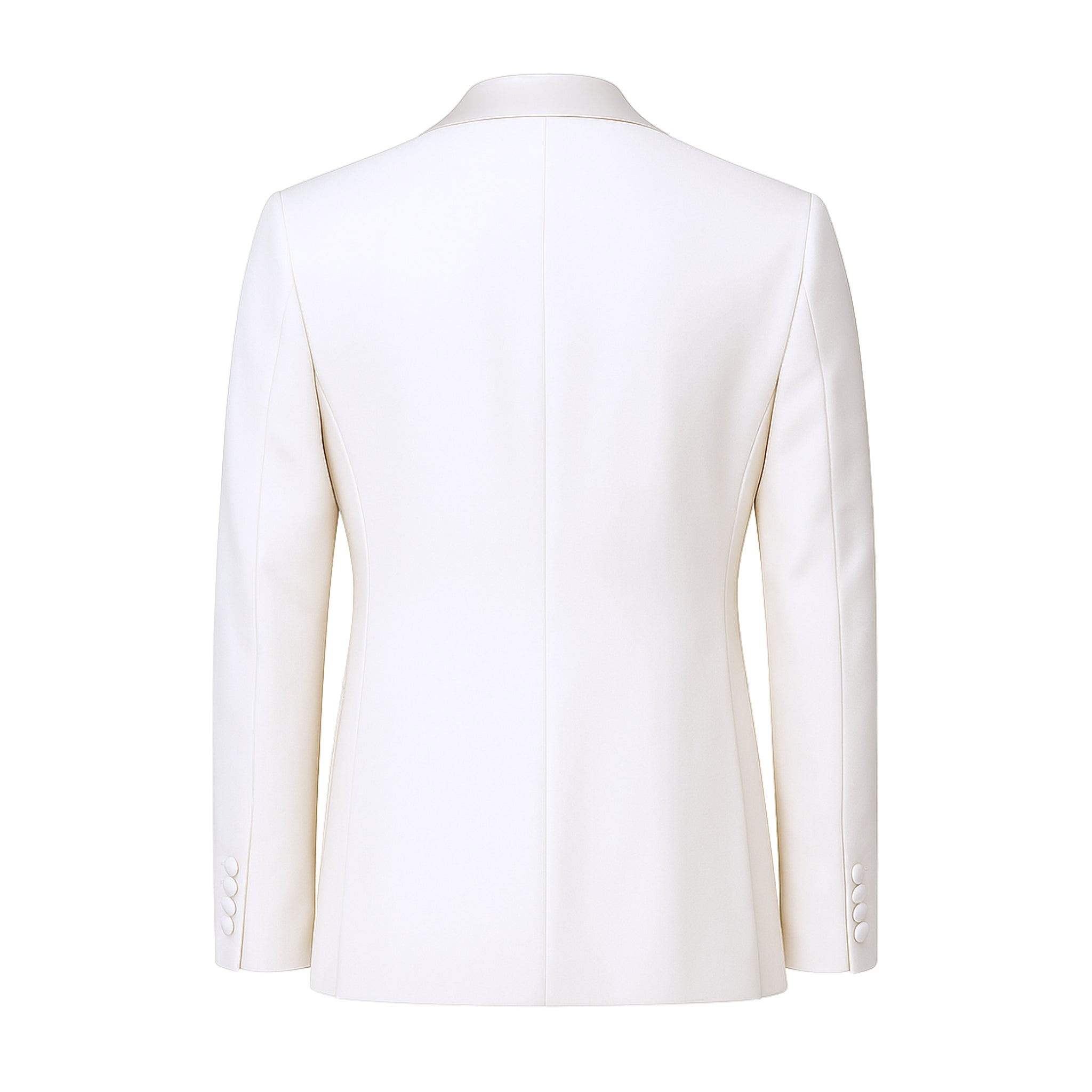 Men's Classic White Shawl Lapel Dinner Jacket