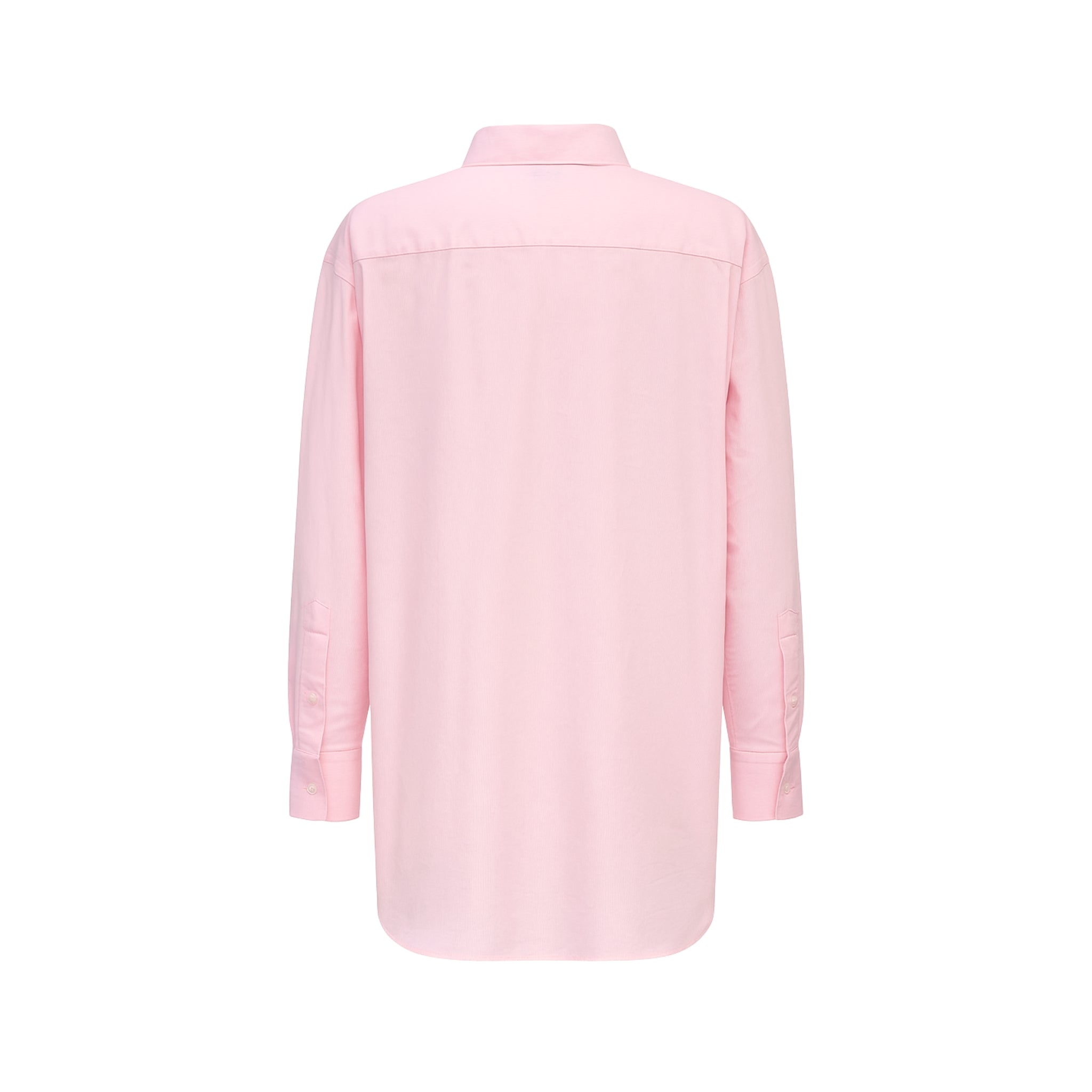 Pink Tunic Length Shirt