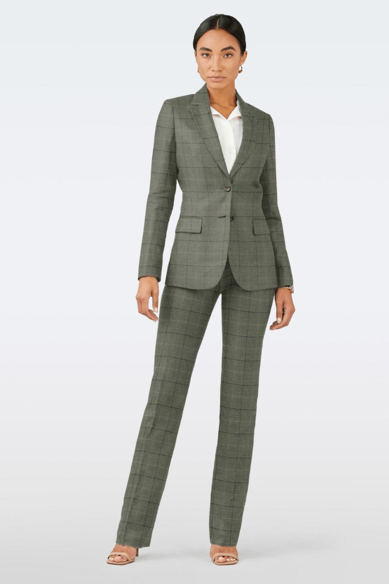 How To Style A Women's Windowpane Suit For Every Occasion - The Tailory New York
