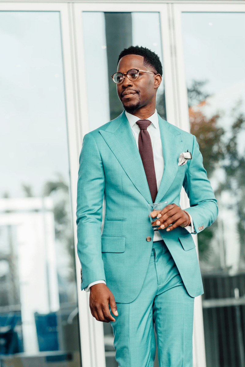 How to Style Teal: The Warmest Color for Your Next Suit - The Tailory New York