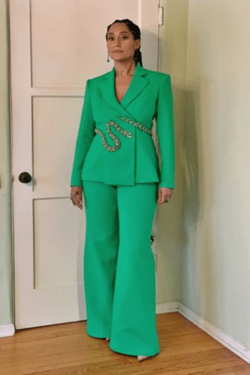 Actress Tracee Ellis Ross in Ralph & Russo couture