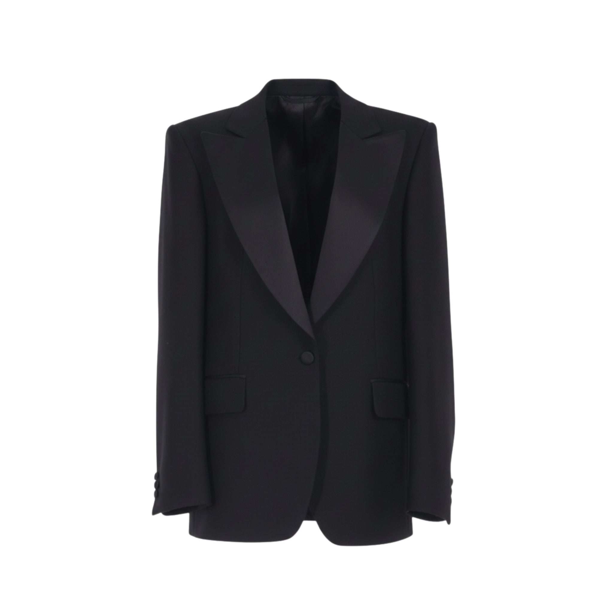 The Essential Black Tuxedo Blazer