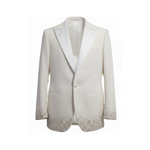 White Velvet Jacket