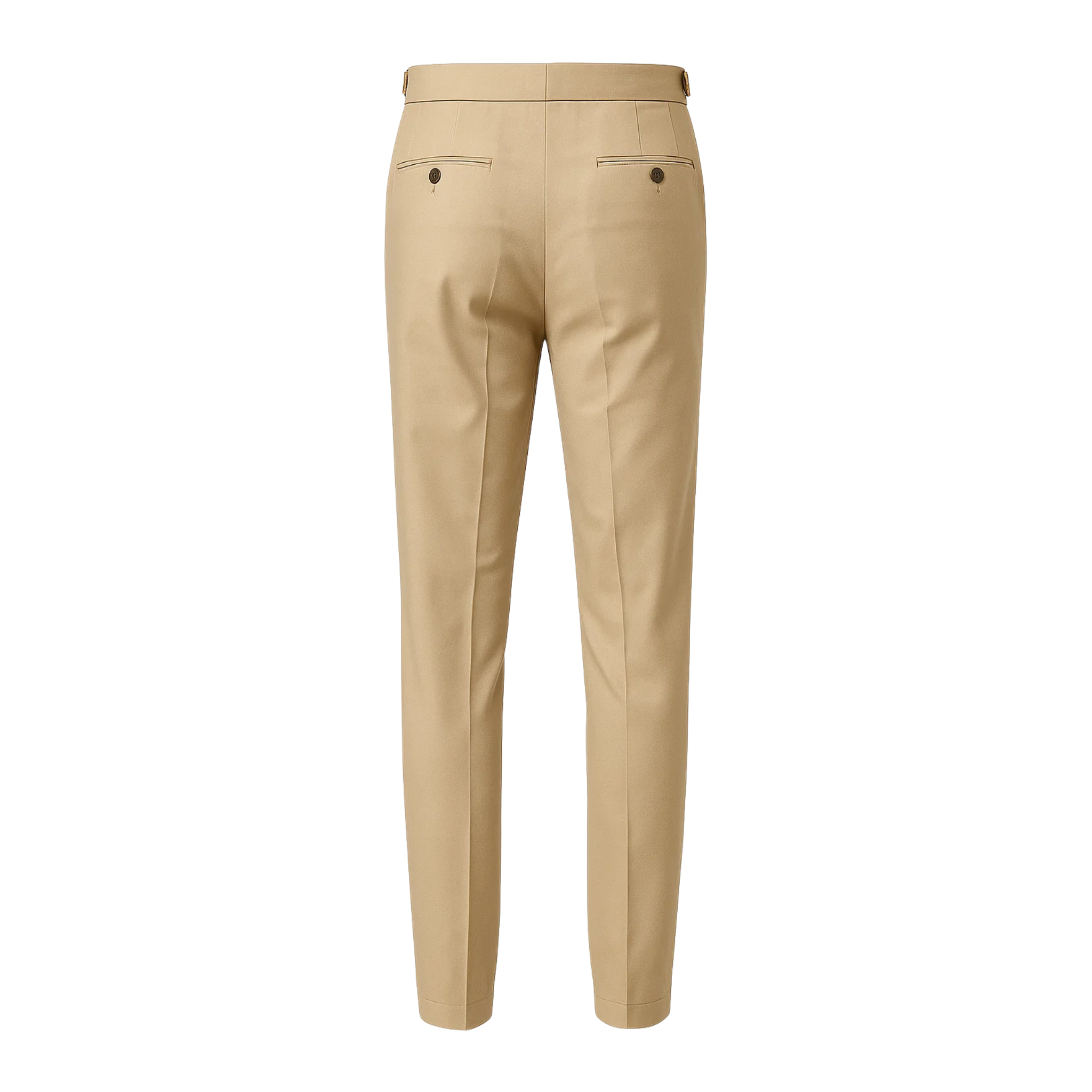 Men's Loro Piana Kensington Beige Cotton Silk Chinos