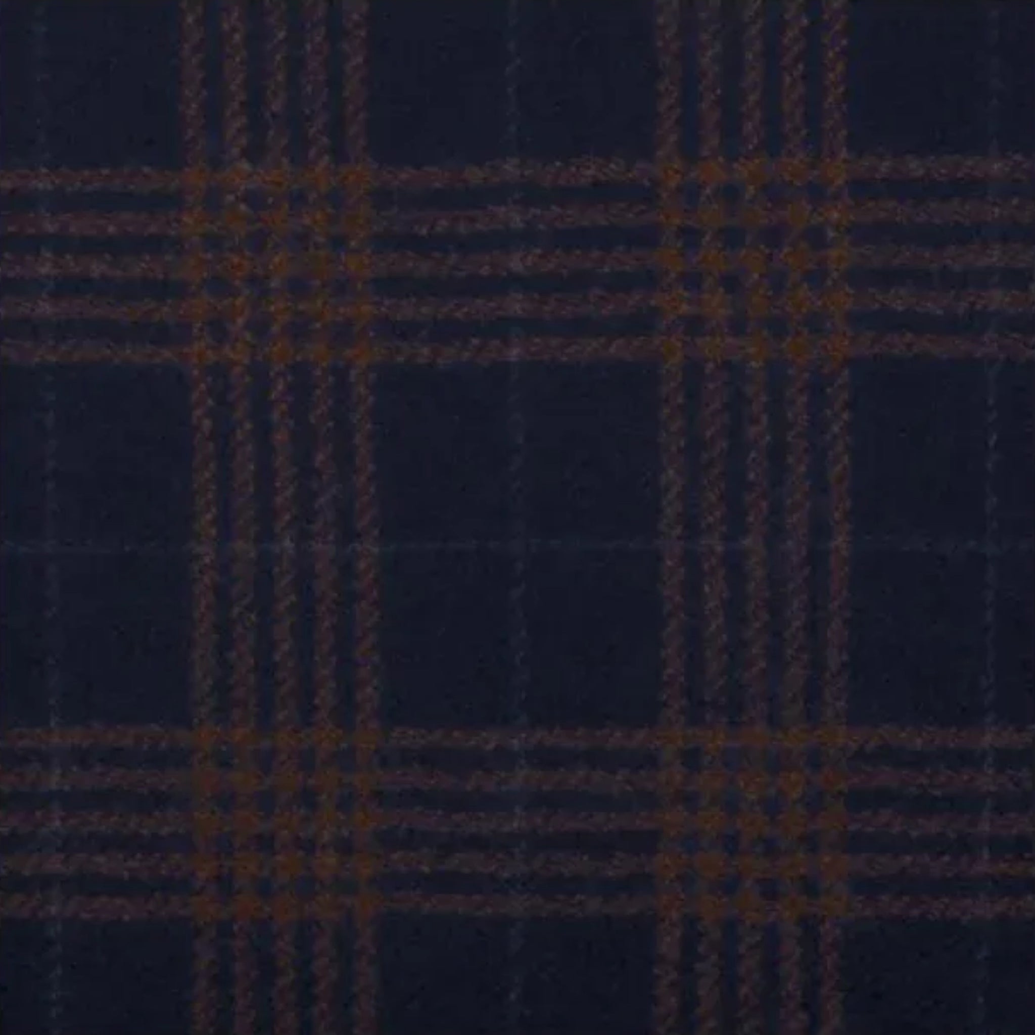 The Bosco Navy Brown Blazer | Peak Lapel Half-Canvas | Modern Fit