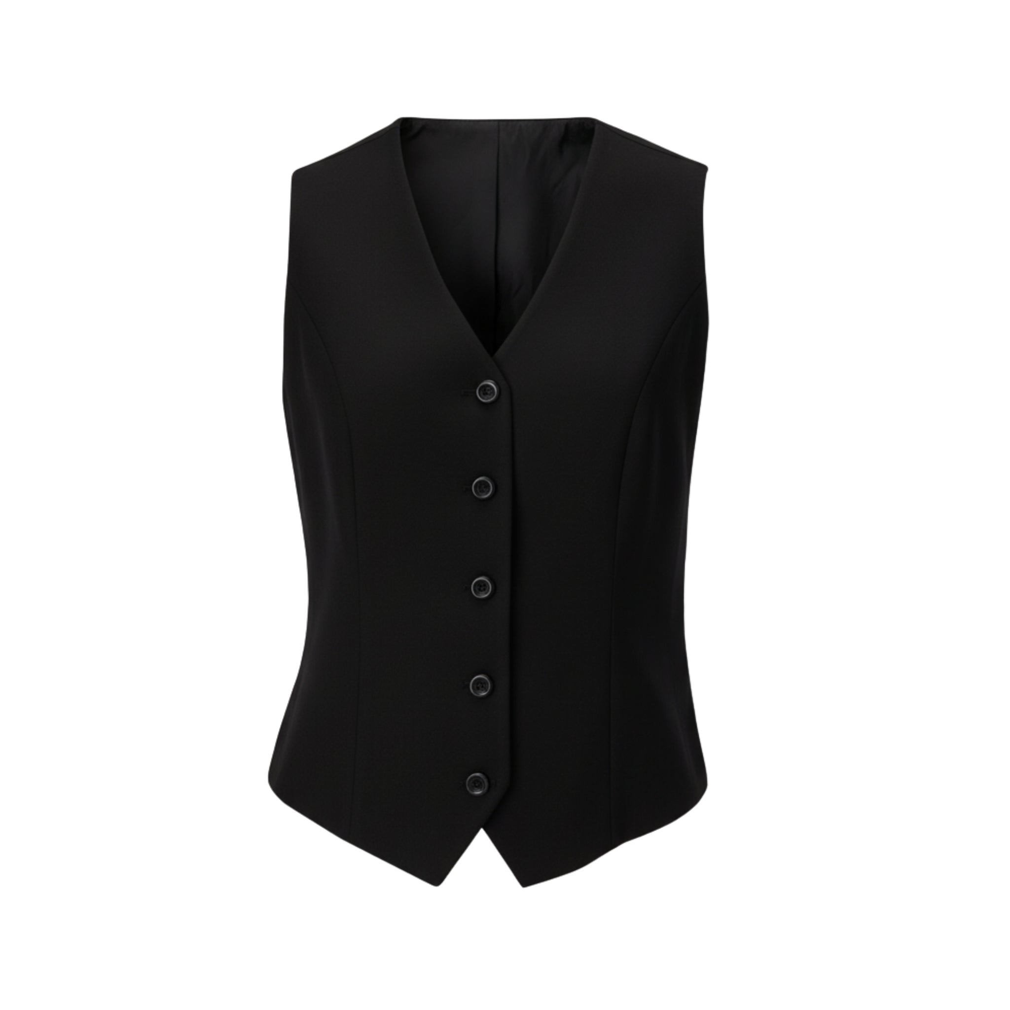The Formal Vest in Black