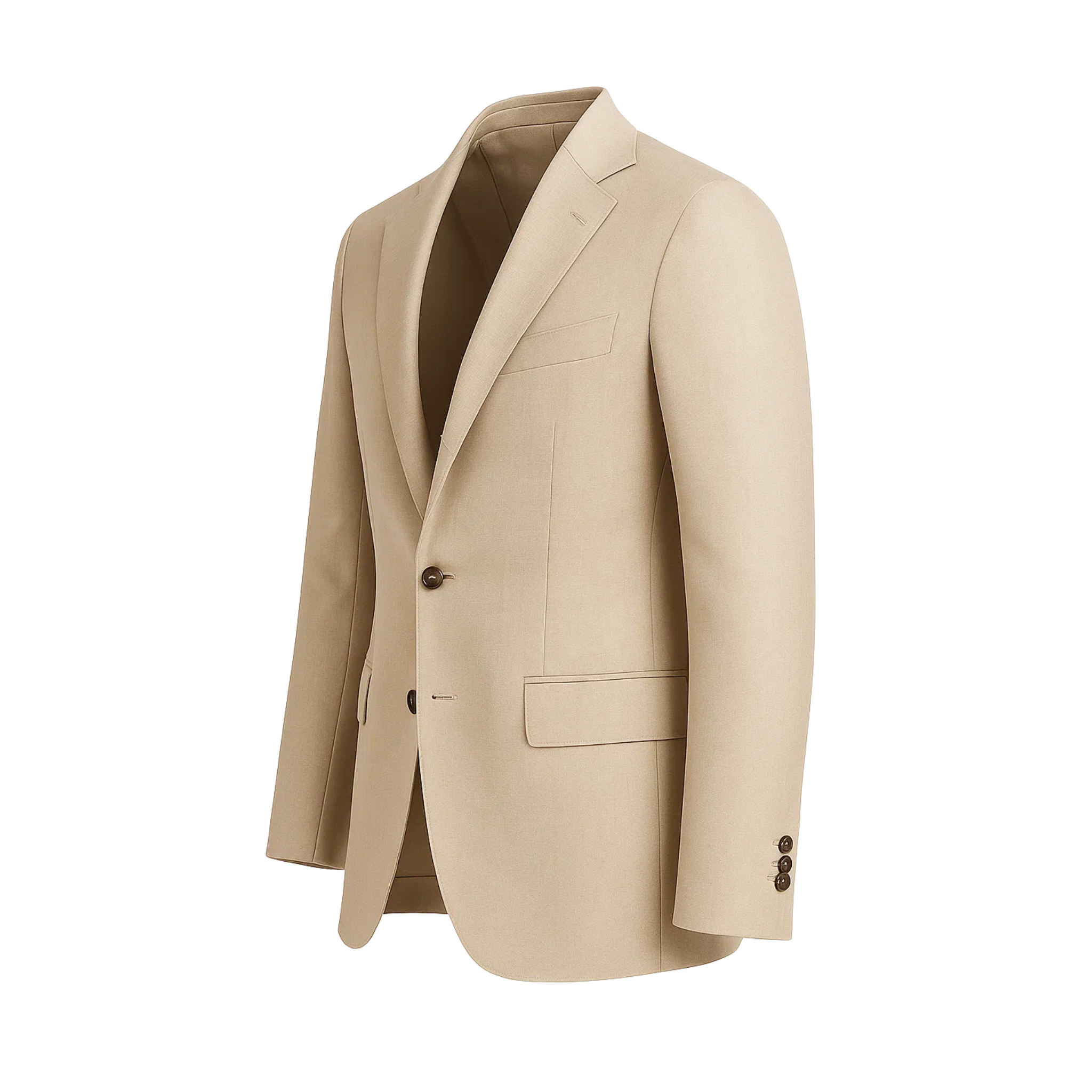 Men's Loro Piana Regatta Beige Tropical Wool Blazer
