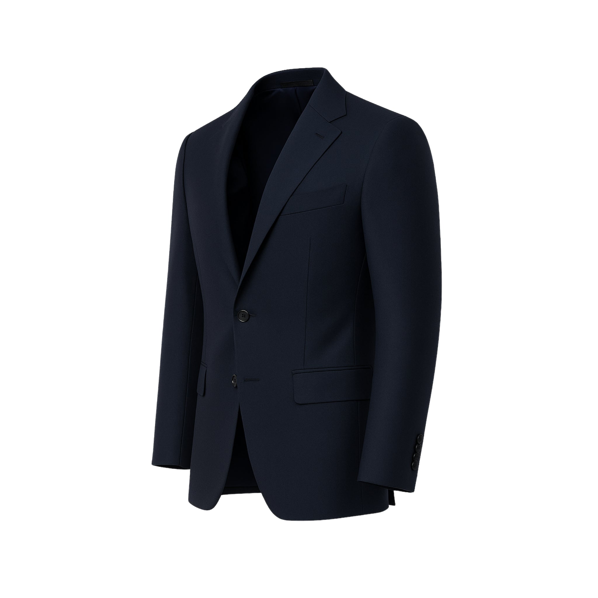 Men's Navy Wool Sports Coat