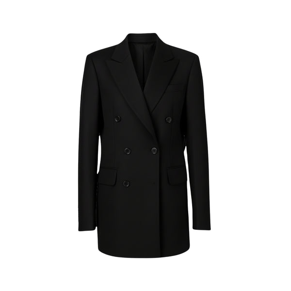The Black Double-Breasted Blazer