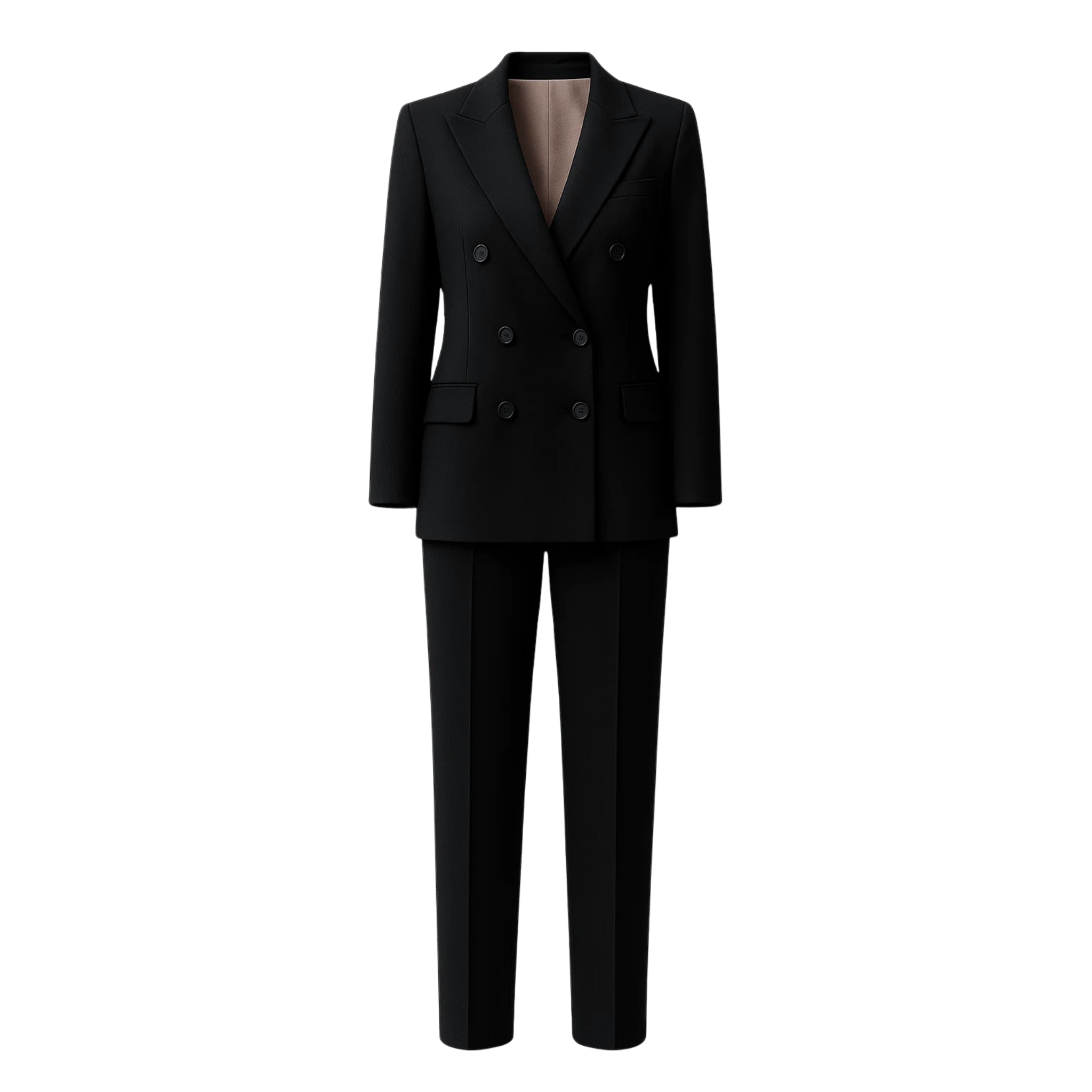 PRE-LOVED | Women's Black Oversized Wedding Suit