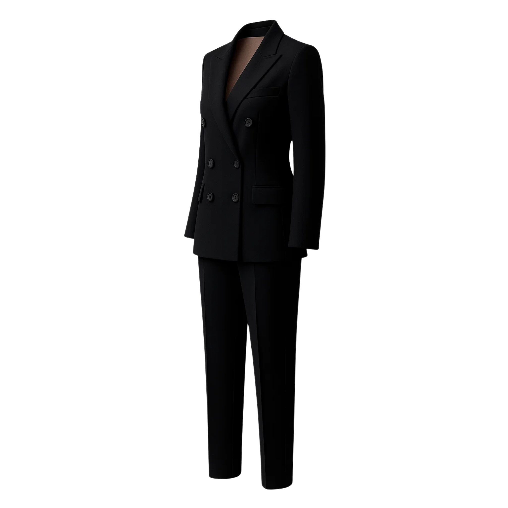 PRE-LOVED | Women's Black Oversized Wedding Suit