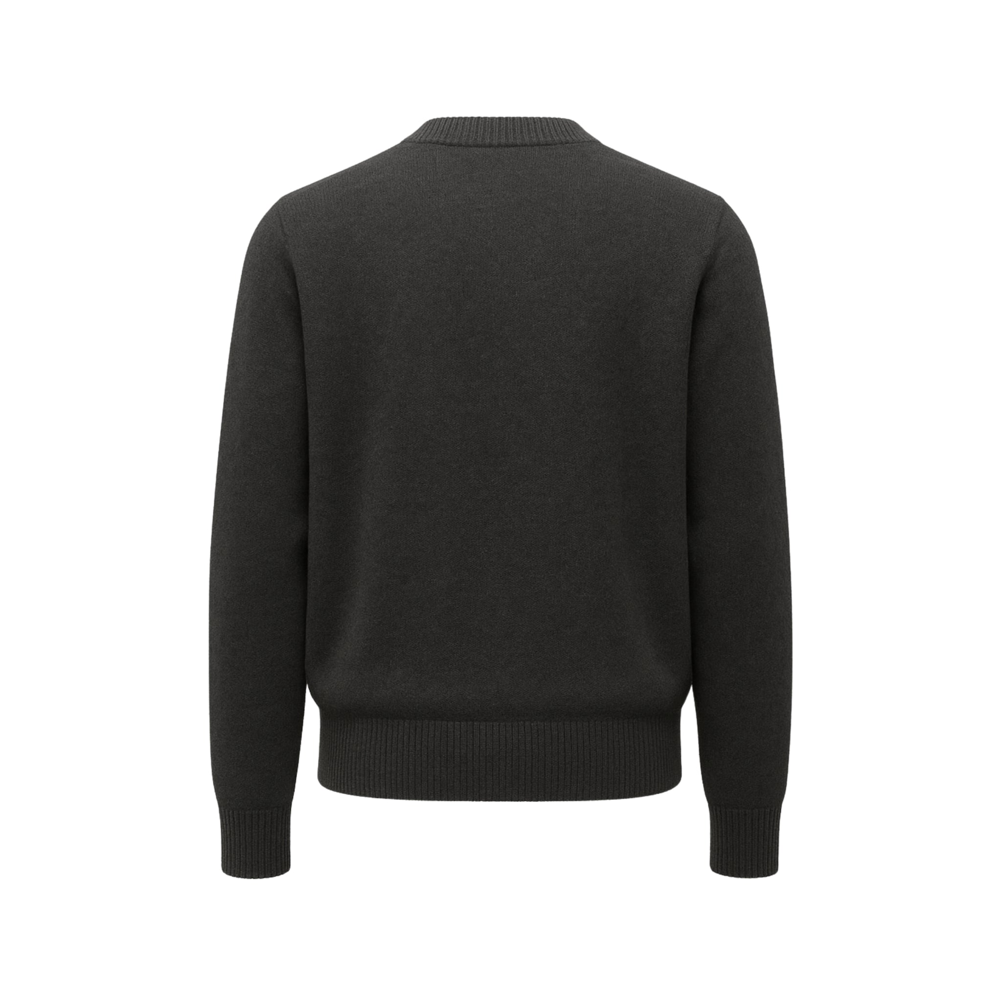 Charcoal Cashmere Loro Piana Oversized Commodore Pullover