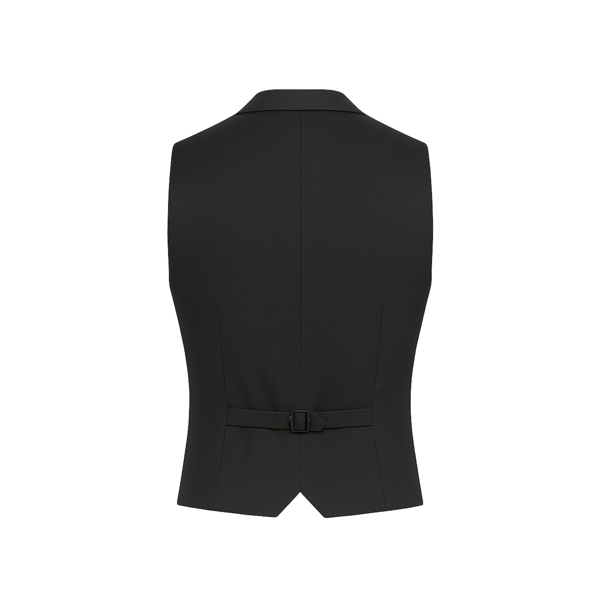 Men’s Charcoal Wool Vest
