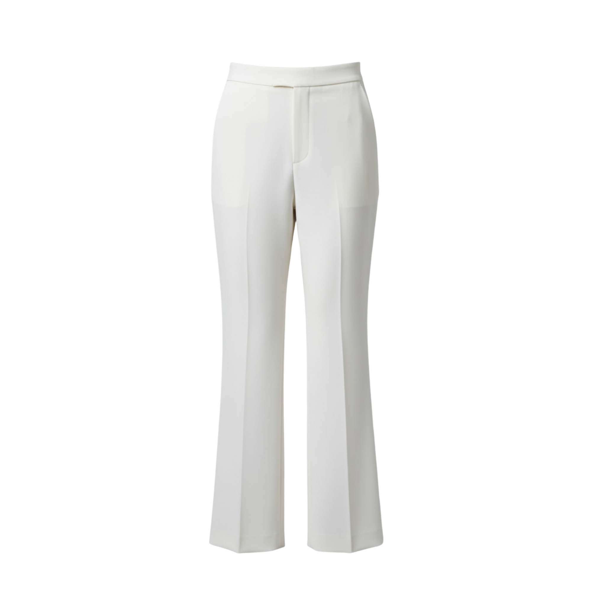Ivory Flared Suit Trouser