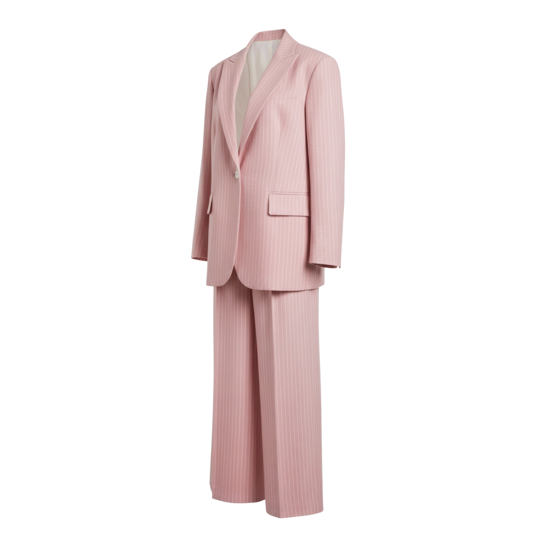 Baby Pink Oversized Suit Set