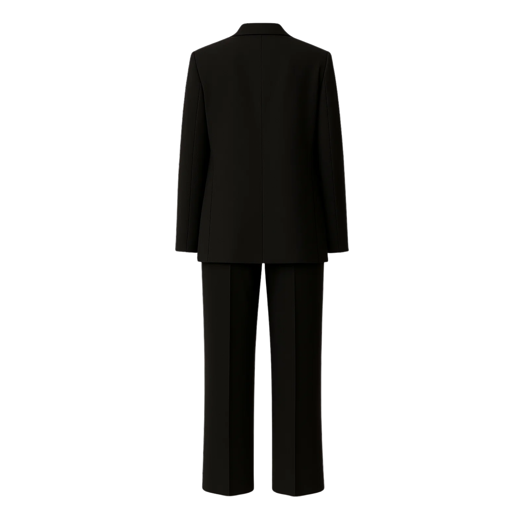 SAMPLE SALE | Fitted Black Suit Two Button Classic
