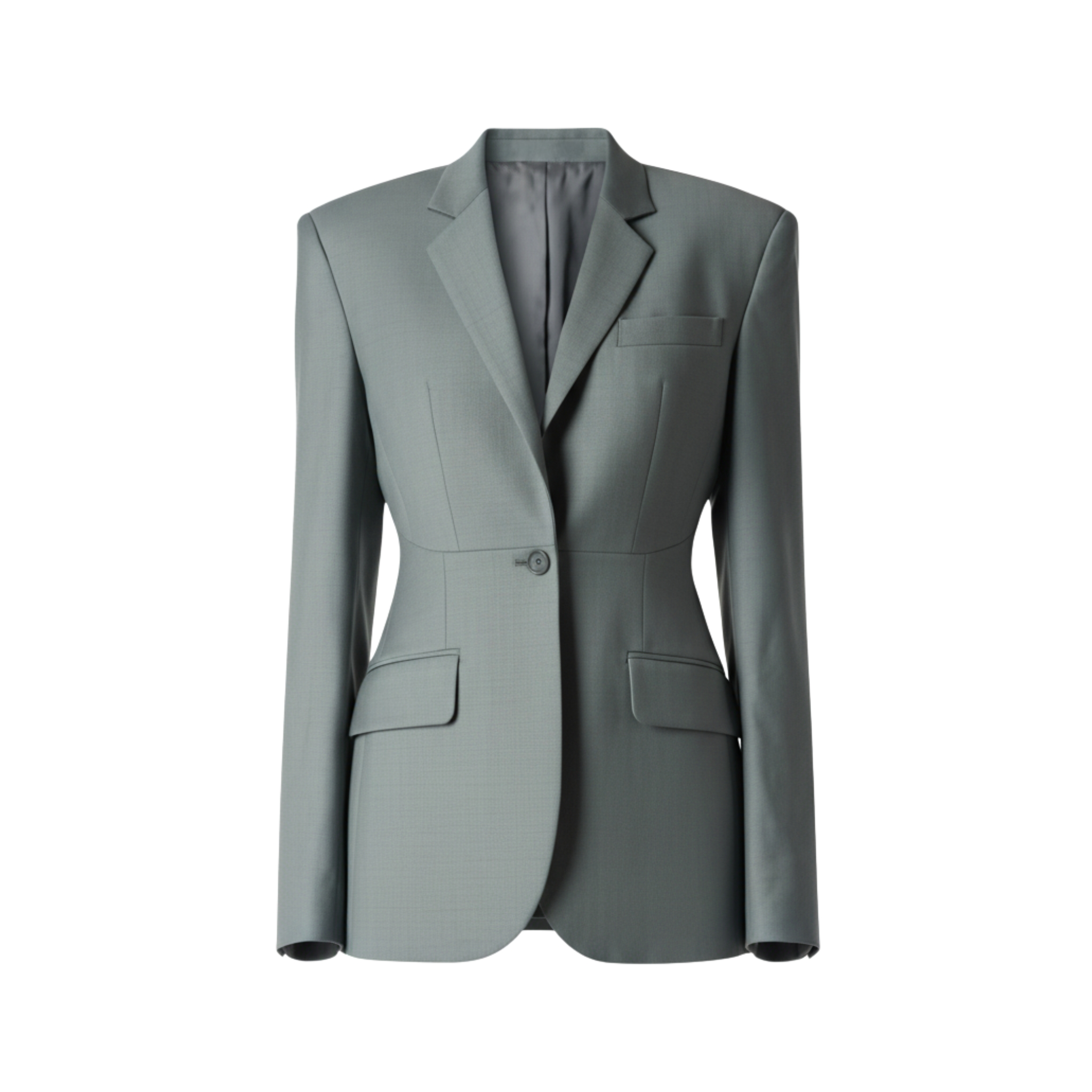 Tailory women’s sage green blazer front view