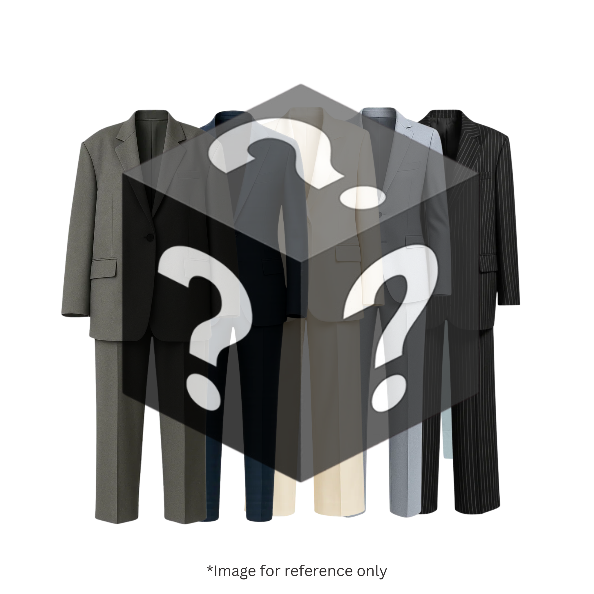 Tailory multicolor mystery suit set placeholder front view