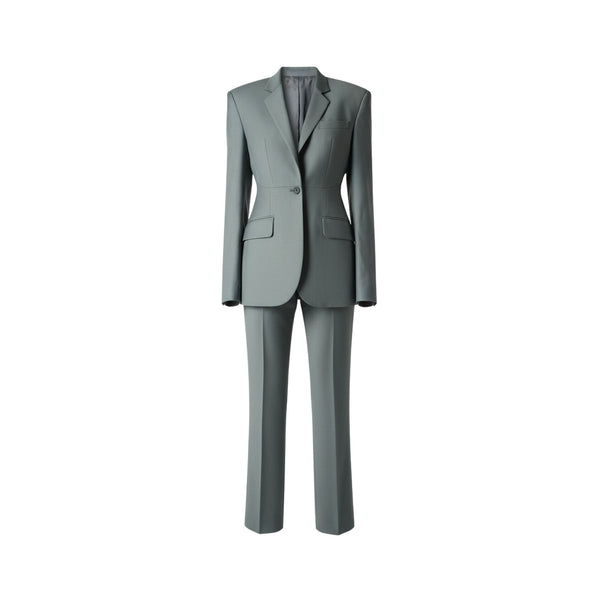 Tailory sage green suit set front view