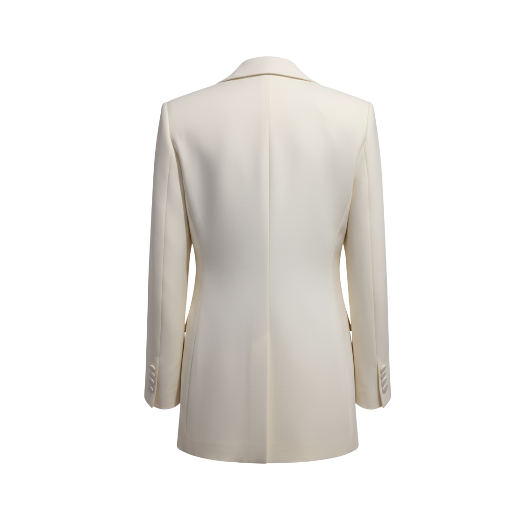 Tailory ivory tailored jacket back view