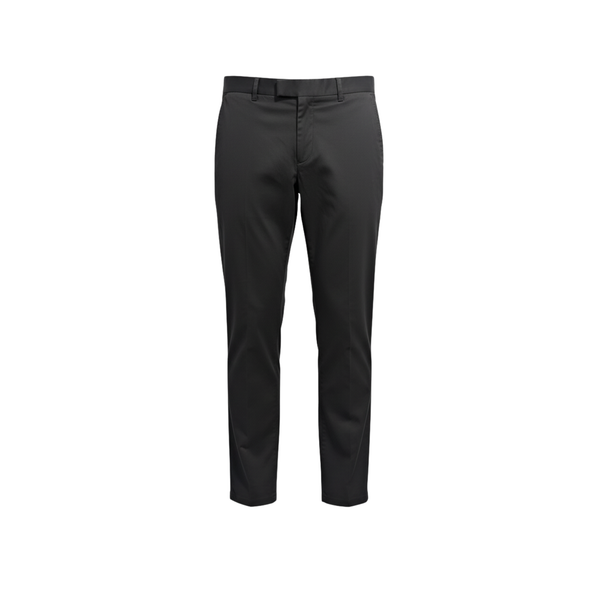Tailory dark charcoal tailored chino trousers front view
